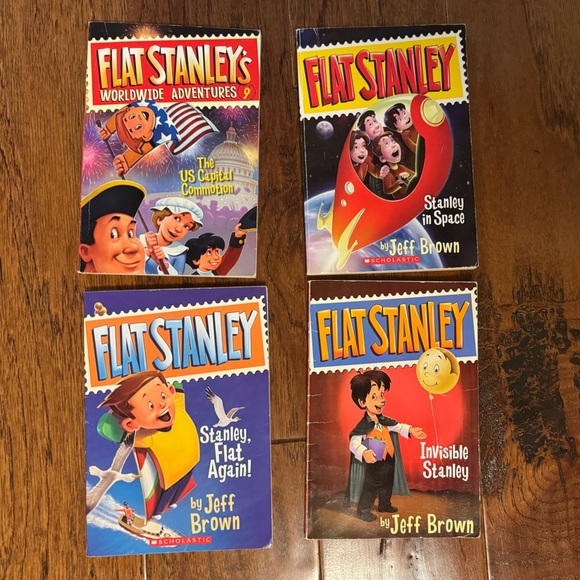 Other - 5/$25 Flat Stanley Kids Book Set, 4 books included